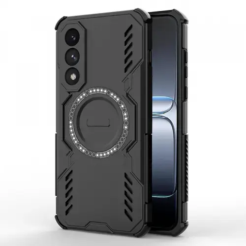 Husa pentru OnePlus Nord 5, Techsuit, ArmorMag, Neagra