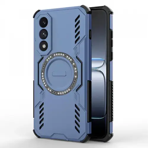 Husa pentru OnePlus Nord 5, Techsuit, ArmorMag, Albastra