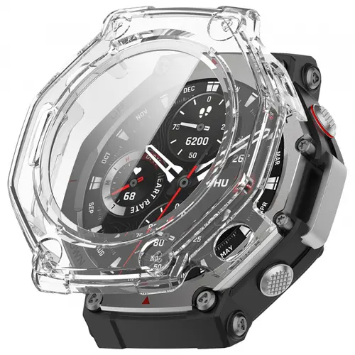 Husa Techsuit Defense360 Pro pentru Amazfit T-Rex 3 (Transparent)
