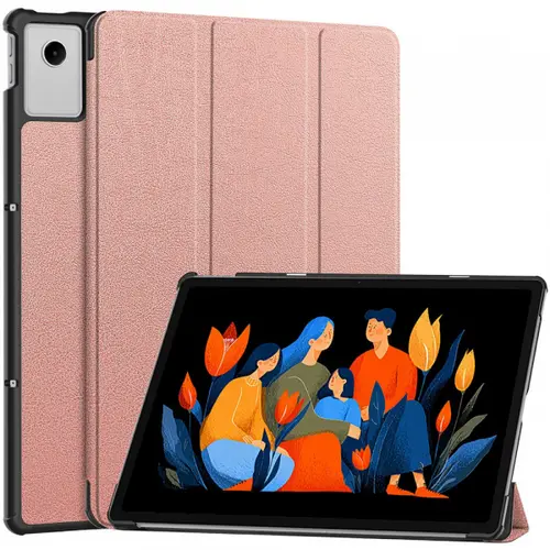 Husa pentru Lenovo Idea Tab Plus, Techsuit, FoldPro, Roz Aurie