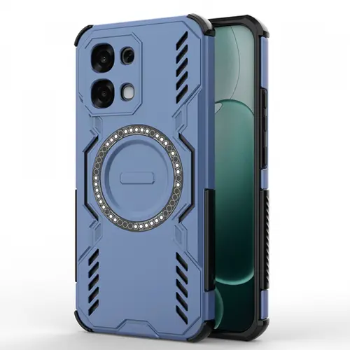 Husa MagSafe pentru Oppo A6 Pro 5G / A6 Pro 4G, Techsuit, ArmorMag, Albastra