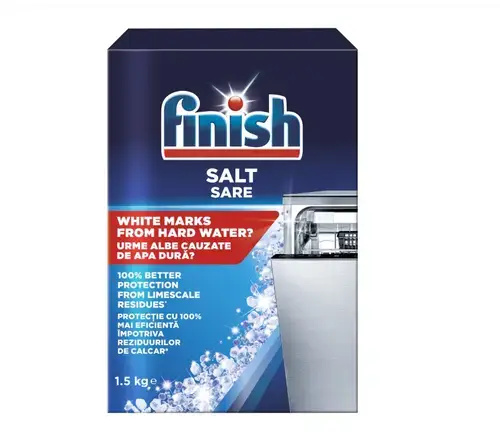 Sare pentru masina de spalat vase Finish, 1.5 Kg