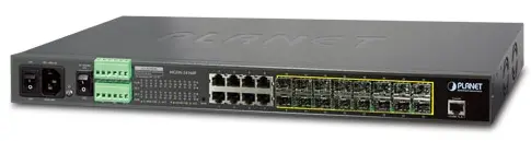 Switch Planet MGSW-24160F, Gigabit, 16 Porturi