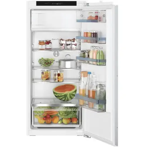 Frigider cu o usa incorporabil Bosch KIL42VFE0 , 187 l, EcoAirflow, Iluminare LED, FreshSense, Clasa E, H 122 cm (Alb)