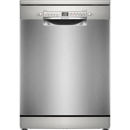 Masina de spalat vase Bosch SMS2HTI06E, 13 seturi, 5 programe, Home Connect, ExtraDry, Hygiene Plus, EcoSilence Drive, DosageAssist, Clasa C, 60 cm, Inox