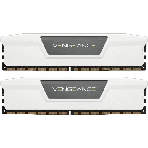 Memorii Corsair Vengeance White AMD EXPO, 32GB(2x16GB), DDR5-6000MHz, CL30, Dual Channel