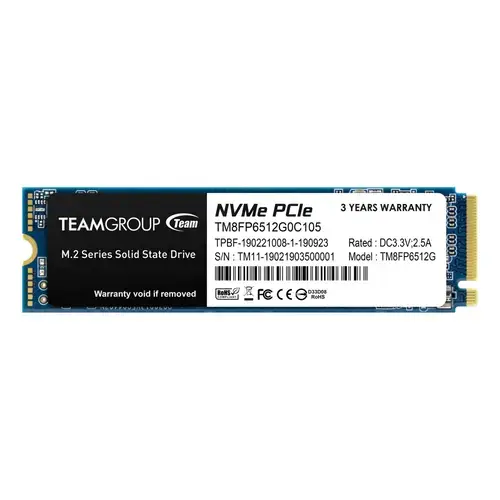 SSD TeamGroup MP33 Pro, capacitate 1TB, PCI Express 3.0 x4 , M.2 2280, NVME