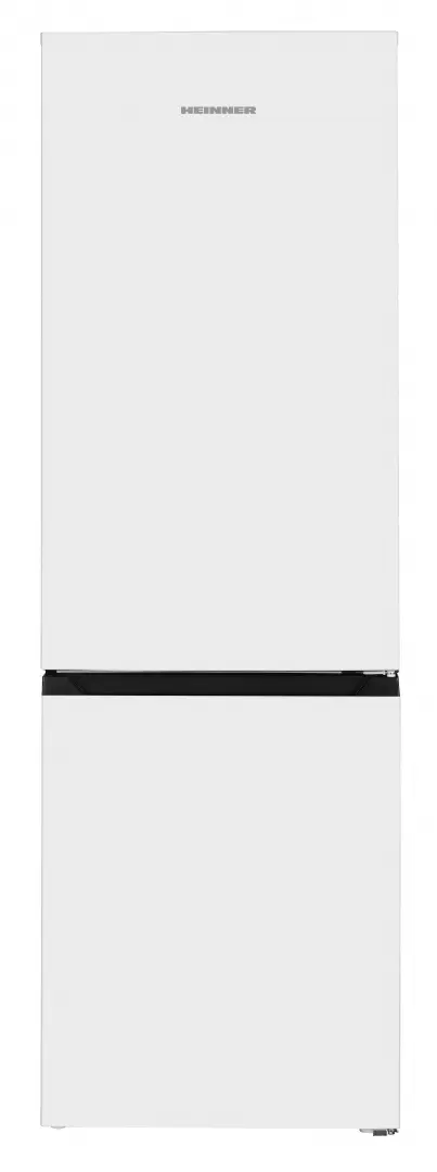 Combina frigorifica HEINNER HCNF-HM253INVE++, 253 l, Clasa E, Compresor Inverter, Lumina LED, Usi reversibile, H 181 cm (Alb)