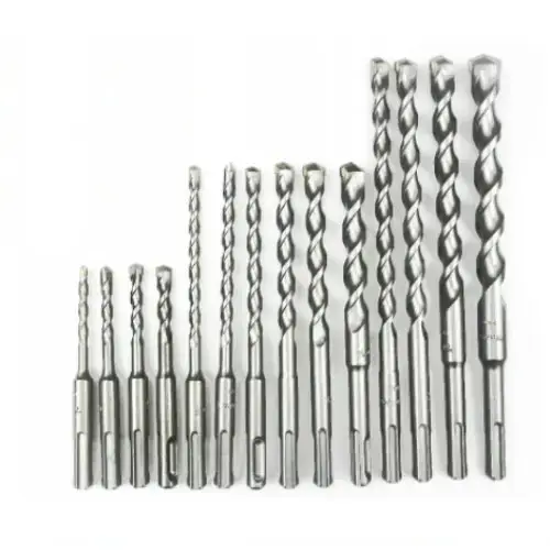 Set 14 burghie pentru beton SDS+, Makita D-71956, Argintiu