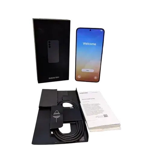 Telefon Mobil Samsung Galaxy S24+, Procesor Exynos 2400 Deca-Core, Dynamic AMOLED 2X 6.7, 12GB RAM, 512GB Flash, Camera Tripla 12 + 50 + 10 MP, Wi-Fi, 5G, Dual SIM, Android (Negru)