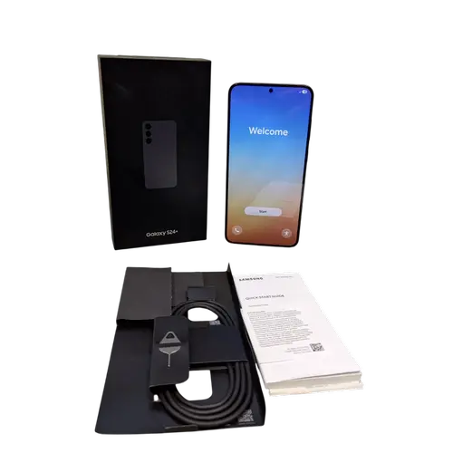 Telefon Mobil Samsung Galaxy S24+, Procesor Exynos 2400 Deca-Core, Dynamic AMOLED 2X 6.7, 12GB RAM, 512GB Flash, Camera Tripla 12 + 50 + 10 MP, Wi-Fi, 5G, Dual SIM, Android (Negru)