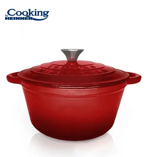 Semioala Heinner HR-KN-SM4, RED LINE, fonta + capac, 4L, 24 x 11.5 cm