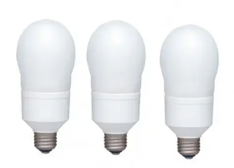 Set 3 becuri economice Panasonic EFA18E65HD-3, putere lampa 18W, echivalent pentru incandescenta 80W