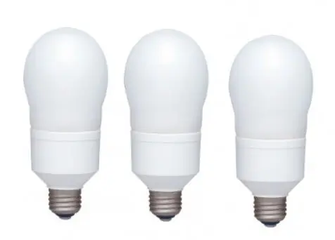 Set 3 becuri economice Panasonic EFA18E65HD-3, putere lampa 18W, echivalent pentru incandescenta 80W