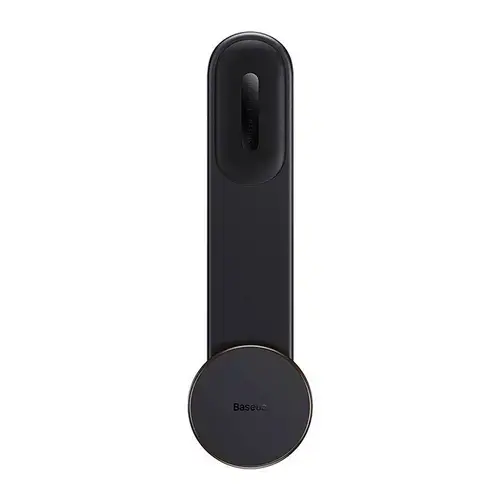 Suport auto magnetic pentru telefon, Baseus, TPR, Autoadeziv, Rotatie 360°, 212 x 60 x 15 mm, Negru