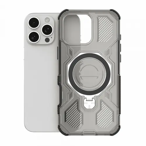 Husa Techsuit Carbon Shield Pro pentru Motorola Edge 60 Fusion / Edge 60, Neagra