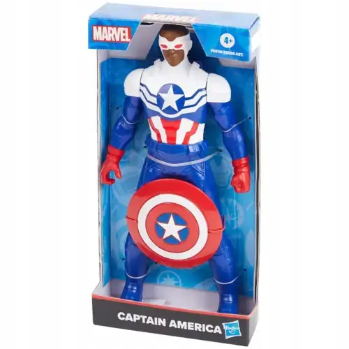 Figurina Captain America, 24 cm,  4 ani +