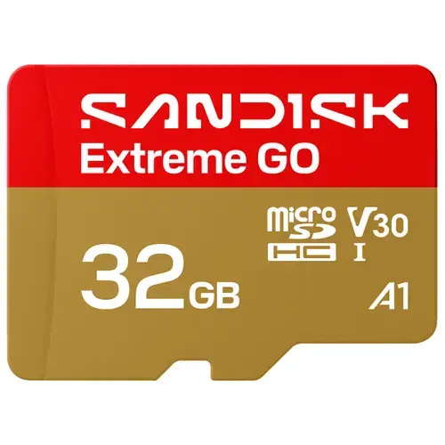 Card Memorie microSDHC SanDisk Extreme GO Android A1, 32Gb, Clasa 10 / UHS-1 U1