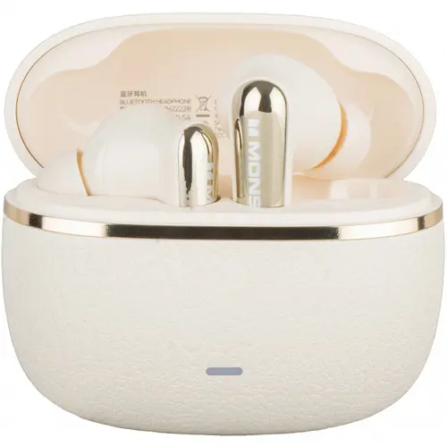 Casti True Wireless Monster Clarity 200, Bluetooth, ANC, Crem