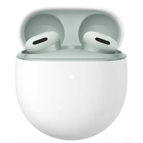Casti True Wireless In-Ear Google Pixel Buds 2a, Bluetooth, ANC, 2 Microfoane, Senzori tactili, IP54/X4 (Gri/Bleu)