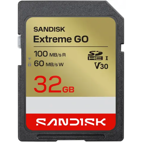 Card Memorie SDHC SanDisk Extreme Go, 32Gb, Clasa 10 / UHS-1 U1
