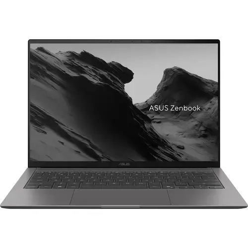 Laptop ASUS Vivobook S 14 OLED UX5406AA (Procesor Intel® Core™ Ultra 9 386H (18M Cache, up to 4.90 GHz) 14inch 3K 120Hz, 32GB LPDDR5X, 1TB SSD, Intel Graphics, Windows 11 Pro, Gri)