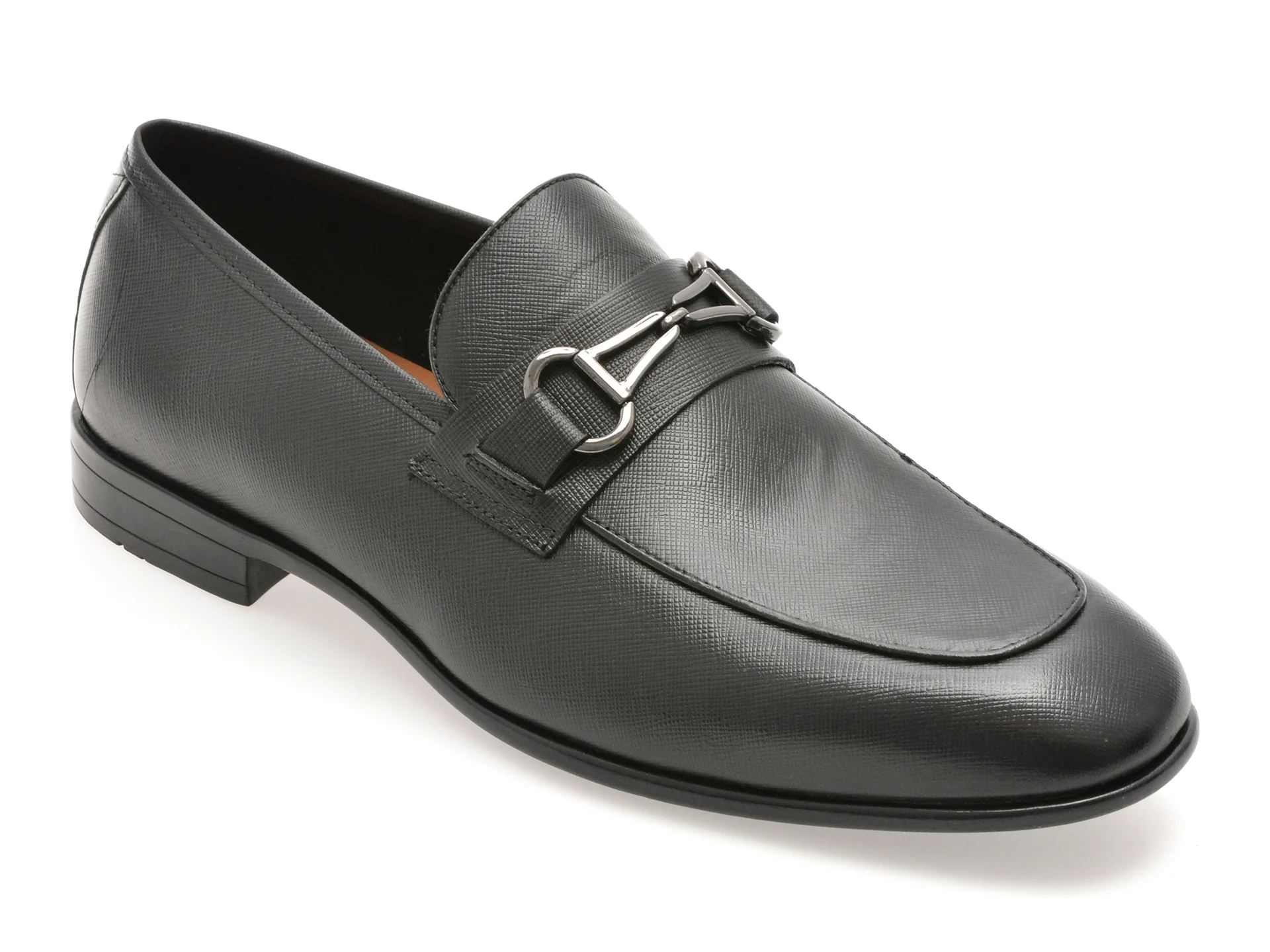 Mocasini eleganti ALDO negri, WALTERS-IN 001, din piele naturala