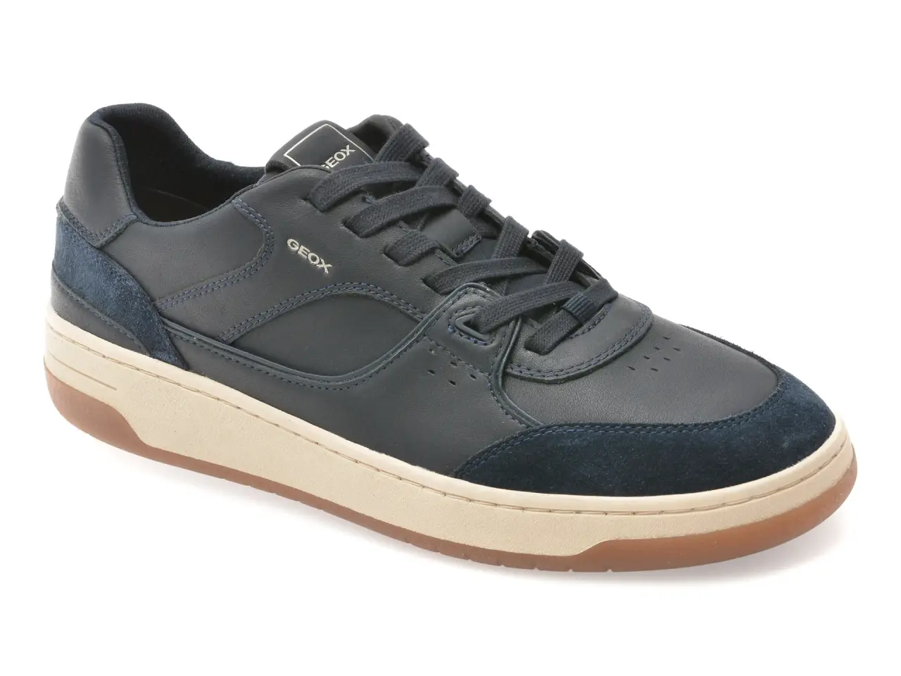 Pantofi sport GEOX bleumarin, U65M5B, din piele naturala