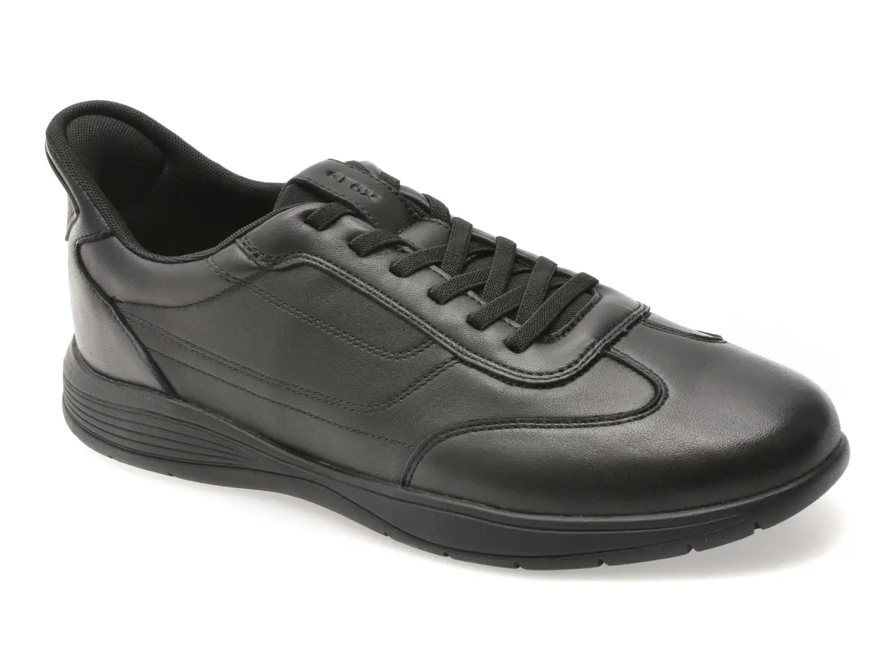 Pantofi sport GEOX negri, U65MWA, din piele naturala