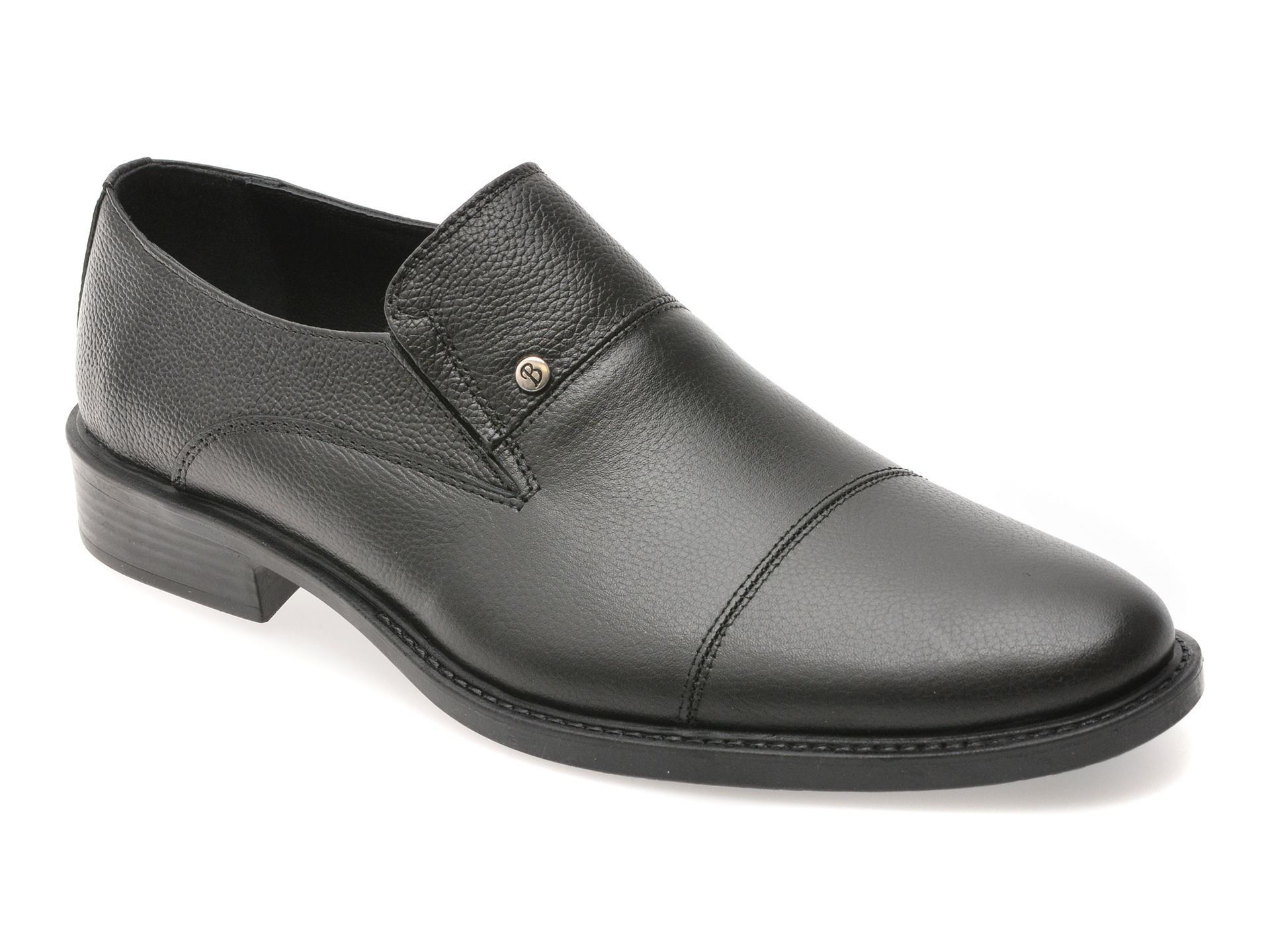 Pantofi eleganti BITE THE BULLET negri, BRL820, din piele naturala
