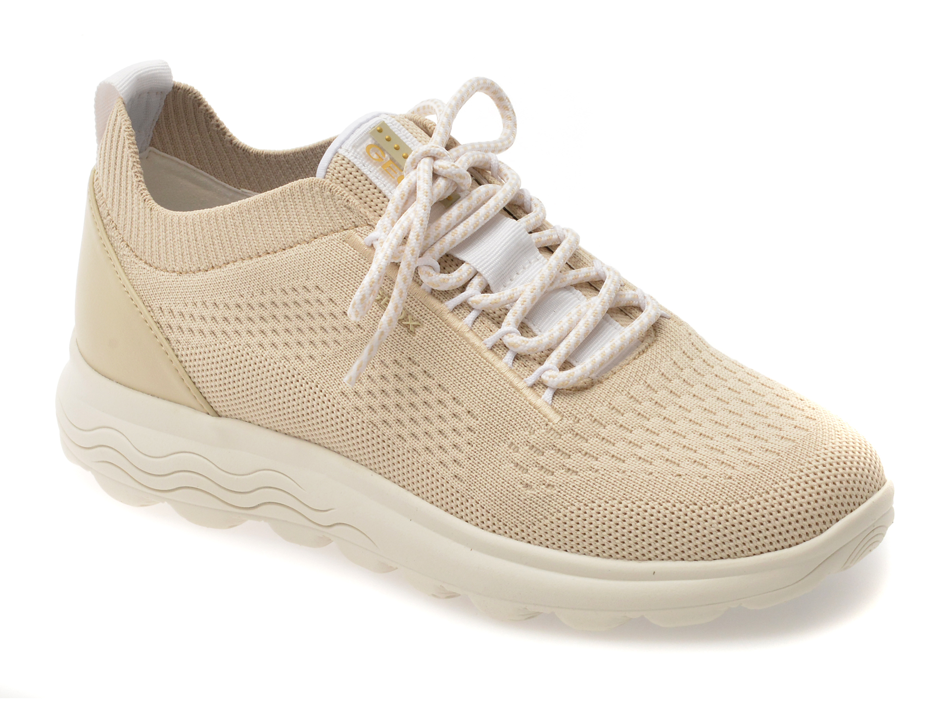Pantofi sport GEOX bej, D15NUA, din material textil