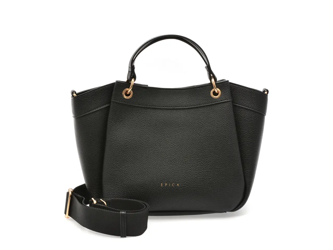 Geanta EPICA neagra, 243048, din piele ecologica
