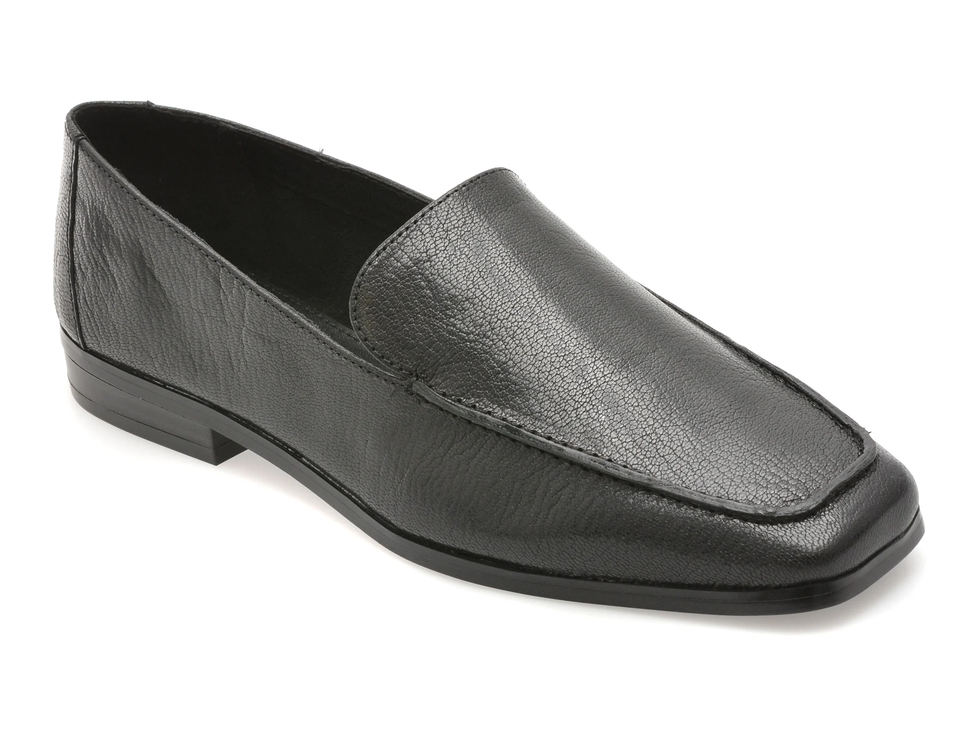 Mocasini ALDO negri, CARROBRERIA 001, din piele naturala