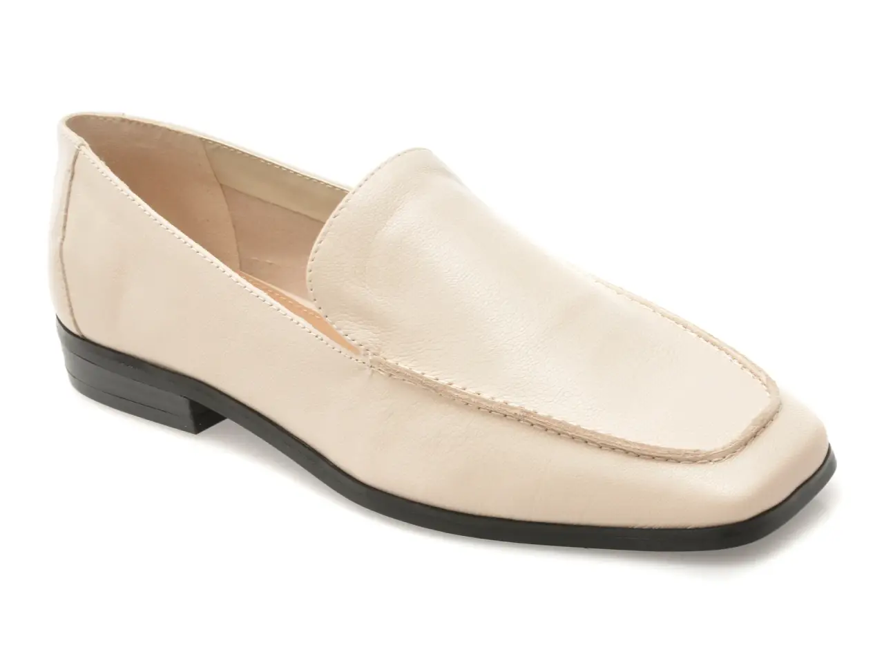 Mocasini ALDO bej, CARROBRERIA 110, din piele naturala lacuita