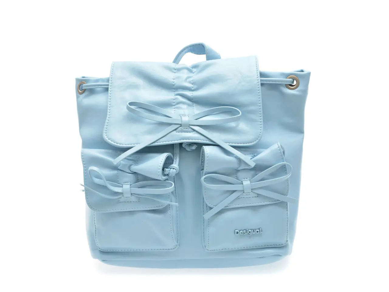 Rucsac DESIGUAL albastru, SAKP45, din piele ecologica