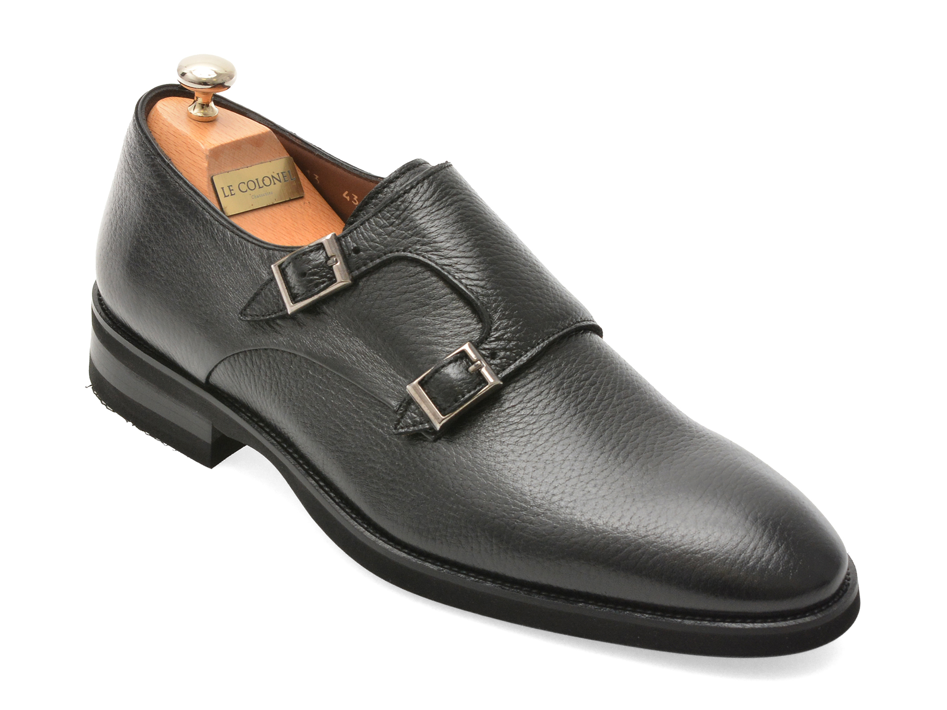 Pantofi eleganti LE COLONEL negri, 49813, din piele naturala
