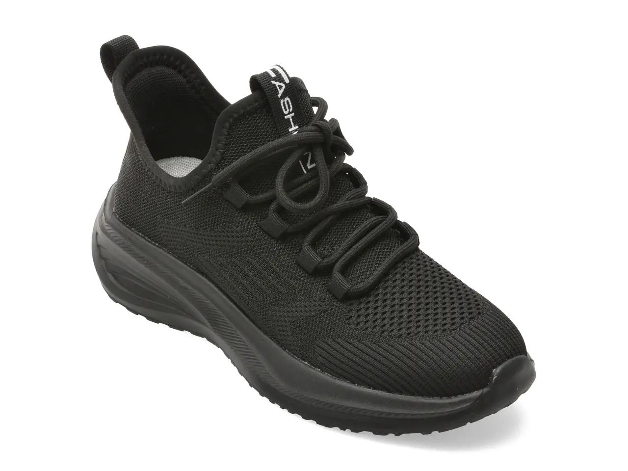 Pantofi sport GRYXX negri, 20252, din material textil