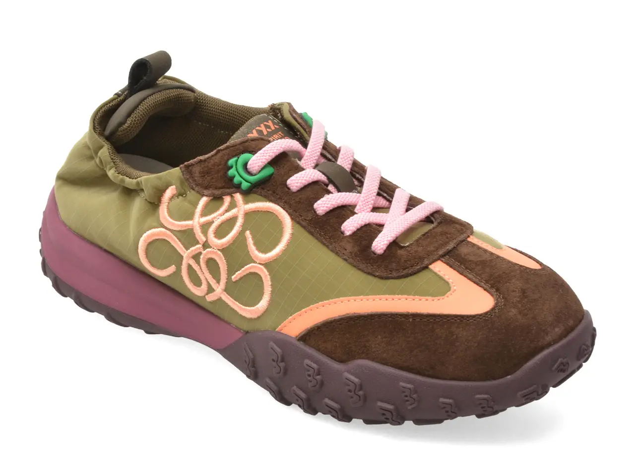 Pantofi sport GRYXX maro, 5370, din material textil