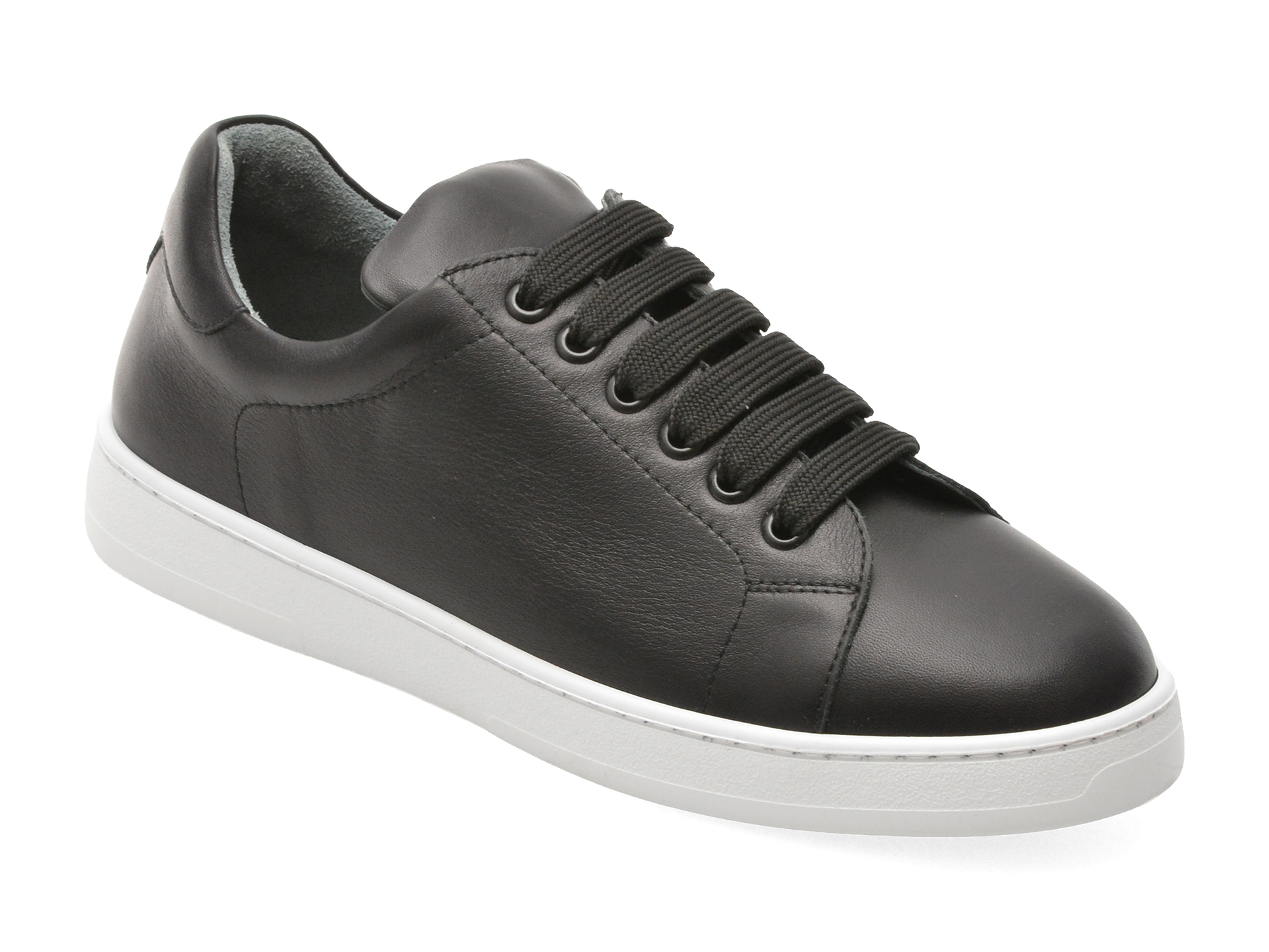 Pantofi sport EPICA negri, 1001338, din piele naturala