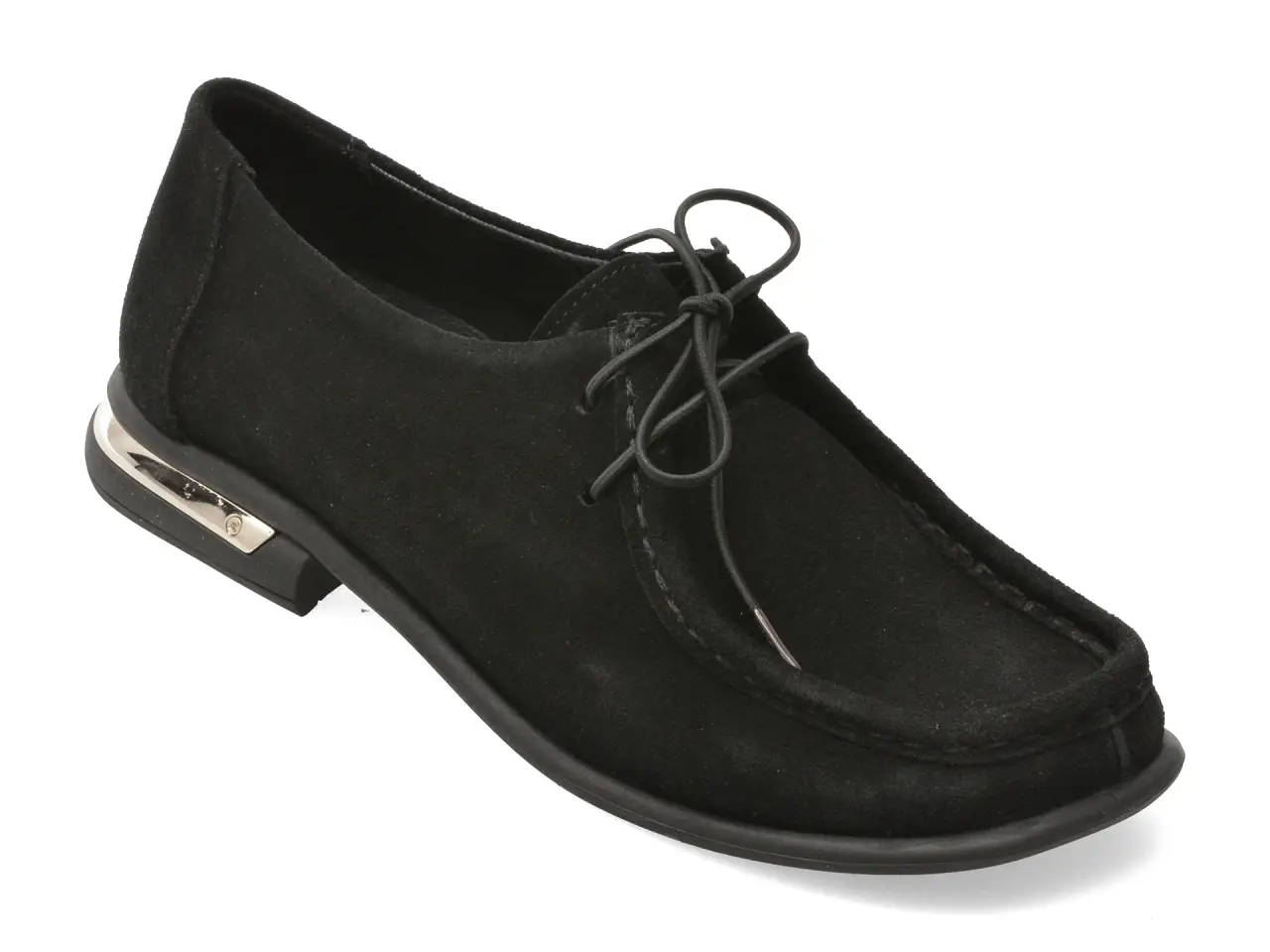 Mocasini GRYXX negri, 25308, din piele intoarsa