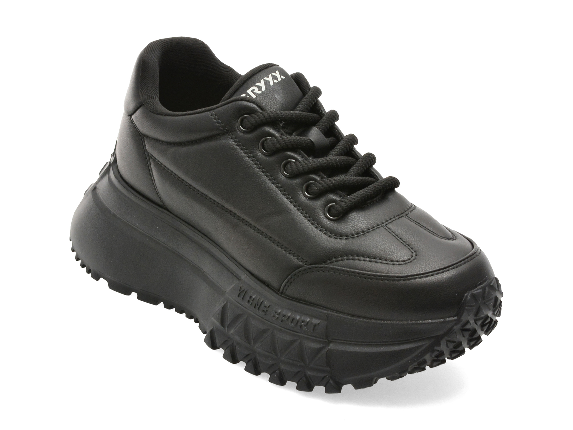 Pantofi sport GRYXX negri, 957, din piele ecologica