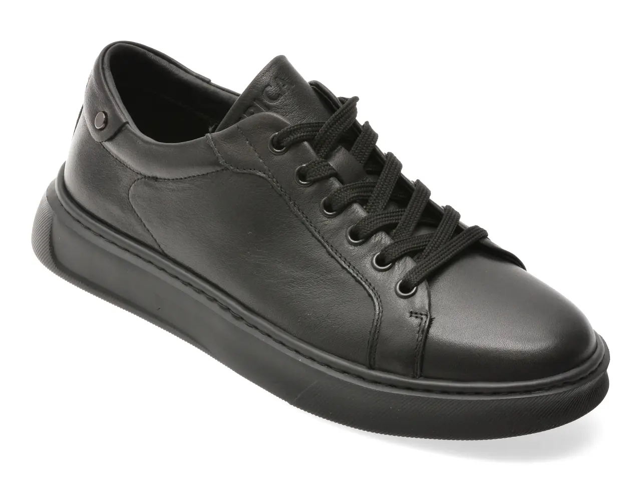 Pantofi sport EPICA negri, 59960, din piele naturala