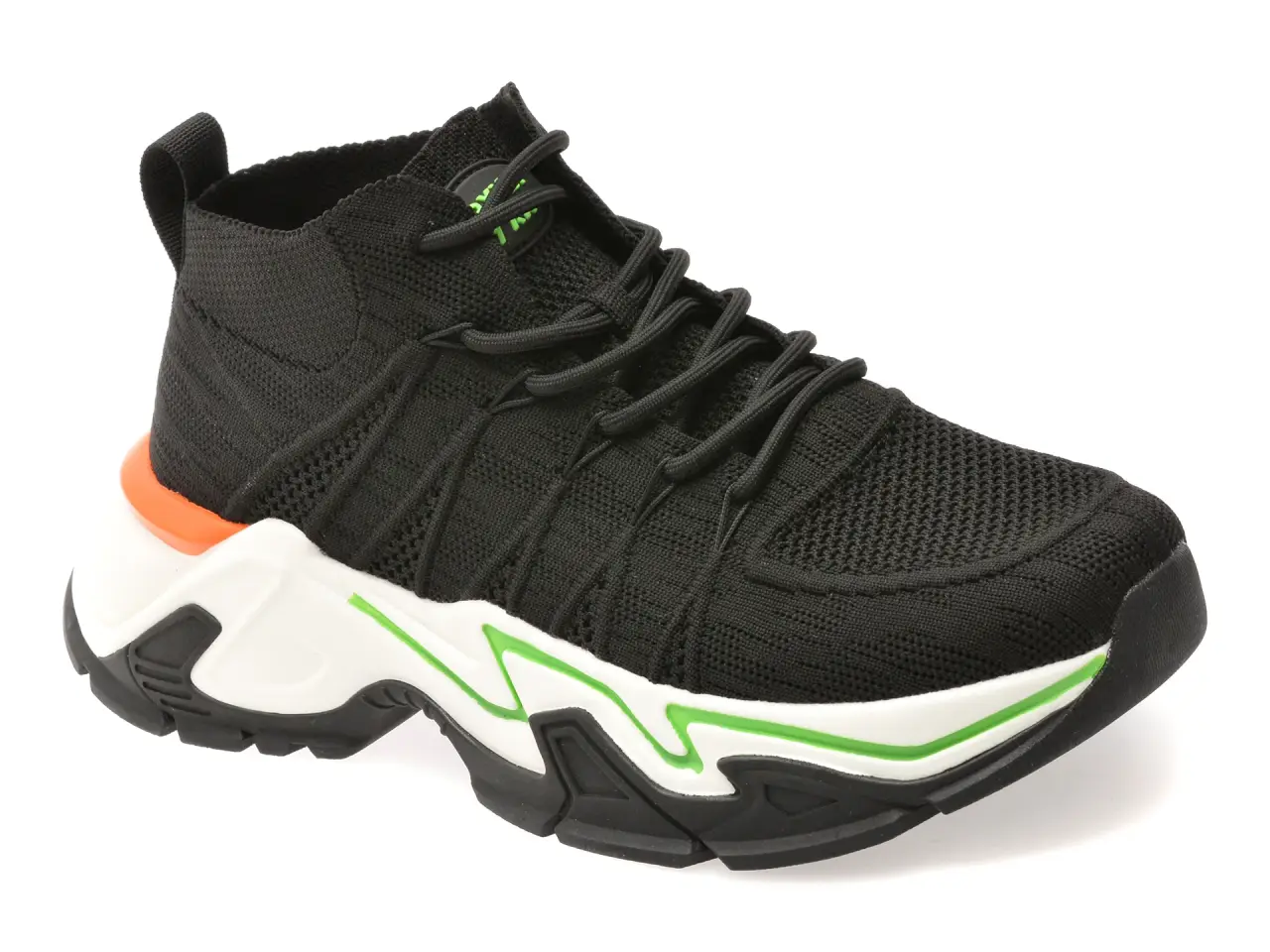 Pantofi sport GRYXX negri, 351208, din material textil