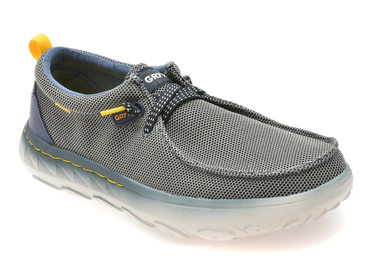 Mocasini GRYXX bleumarin, 211, din material textil
