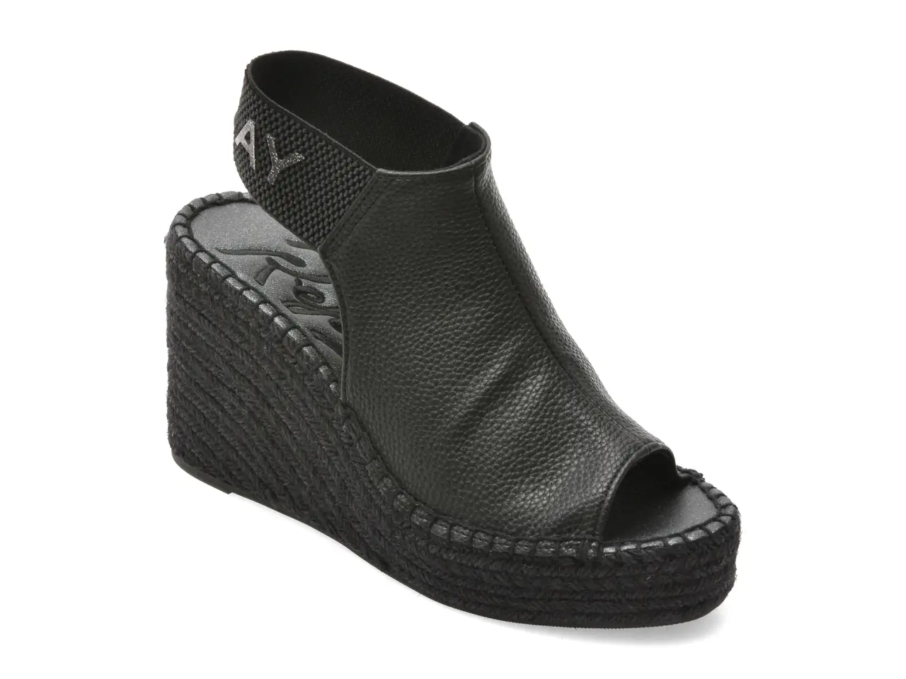 Sandale REPLAY negre, WP4G08S, din piele ecologica