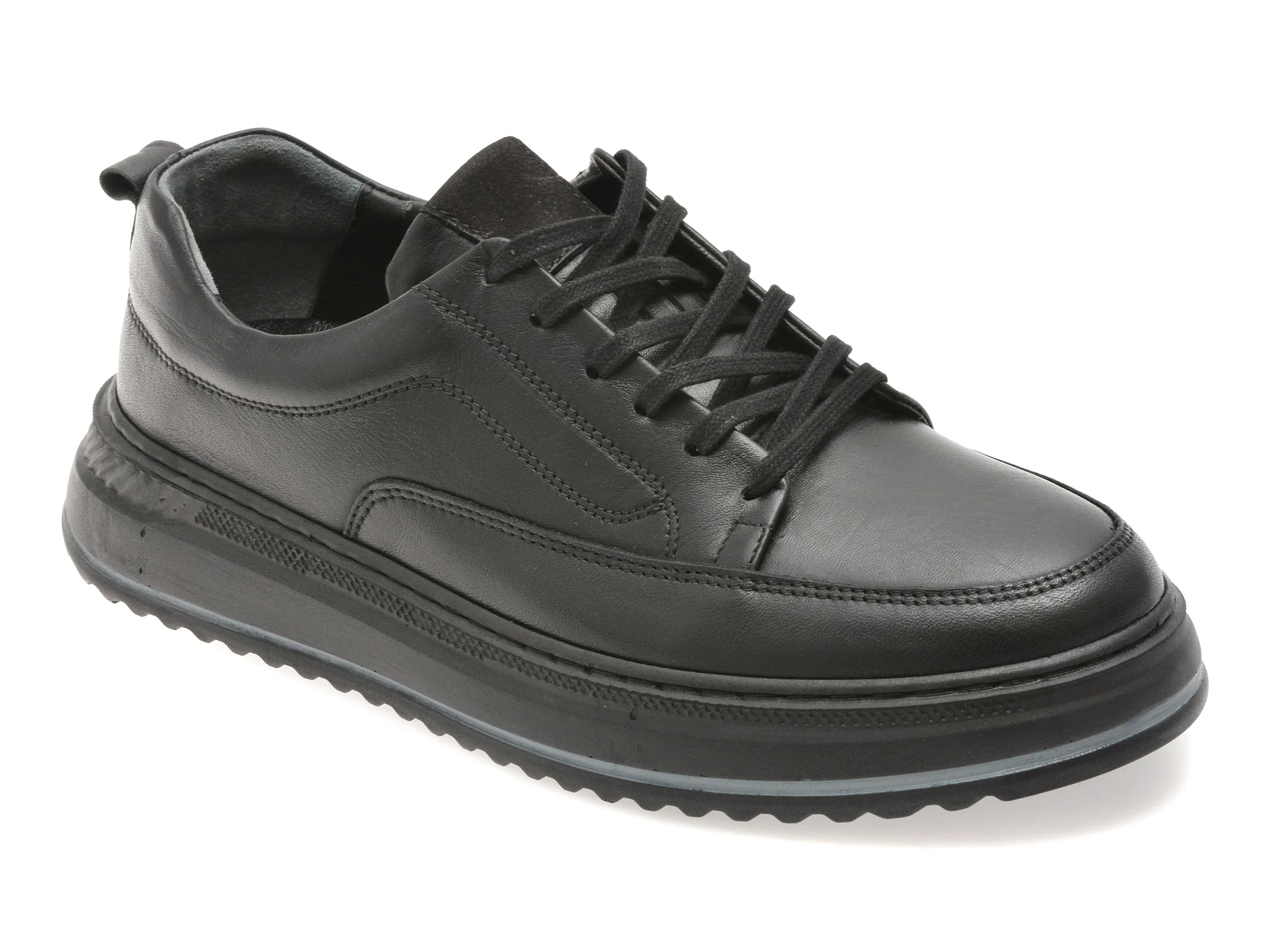 Pantofi sport GRYXX negri, BS4150, din piele naturala