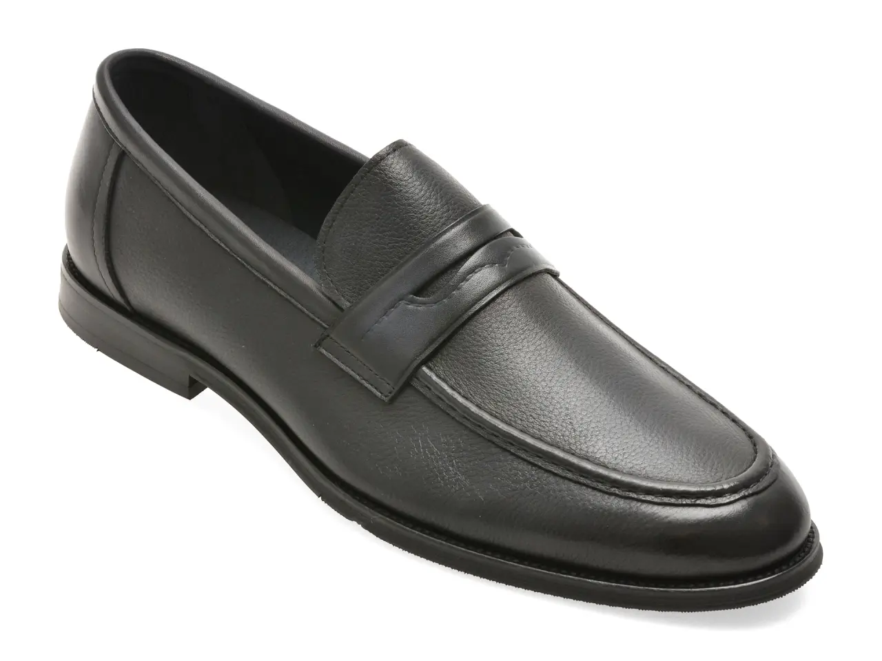 Mocasini eleganti EPICA bleumarin, RT130, din piele naturala