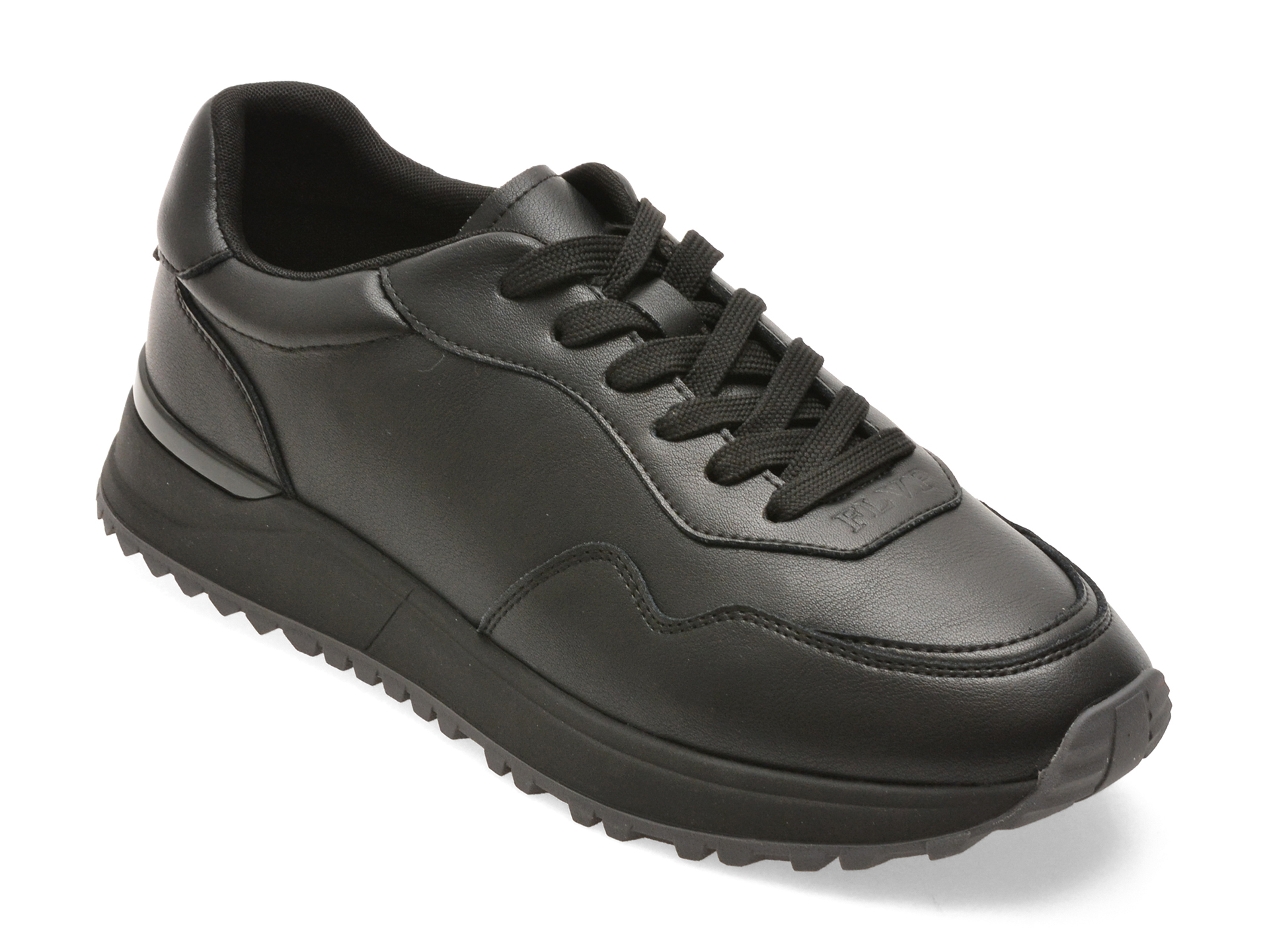 Pantofi sport FLAVIA PASSINI negri, 18362, din piele naturala
