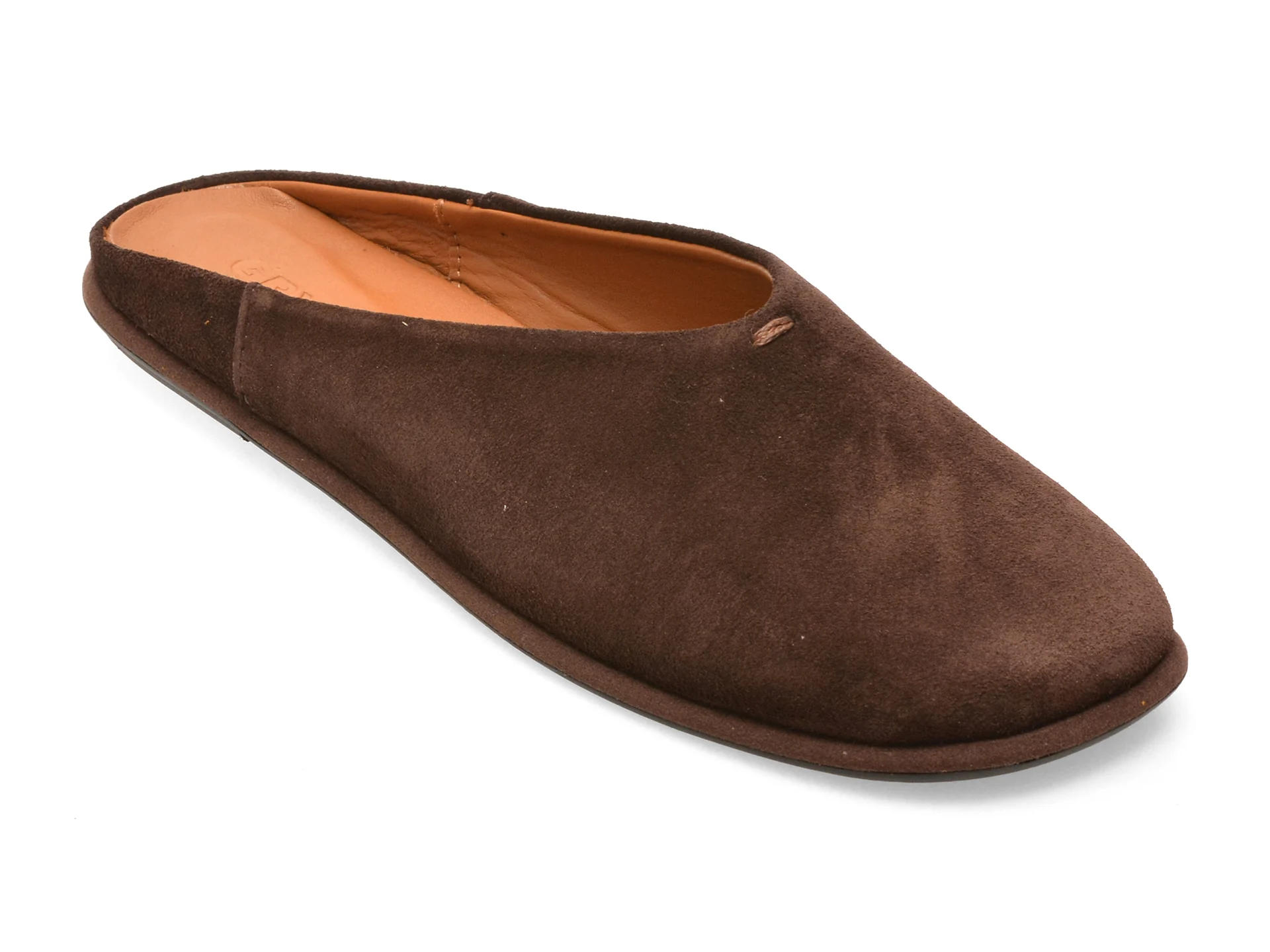 Papuci GRYXX maro, 4792701, din piele intoarsa
