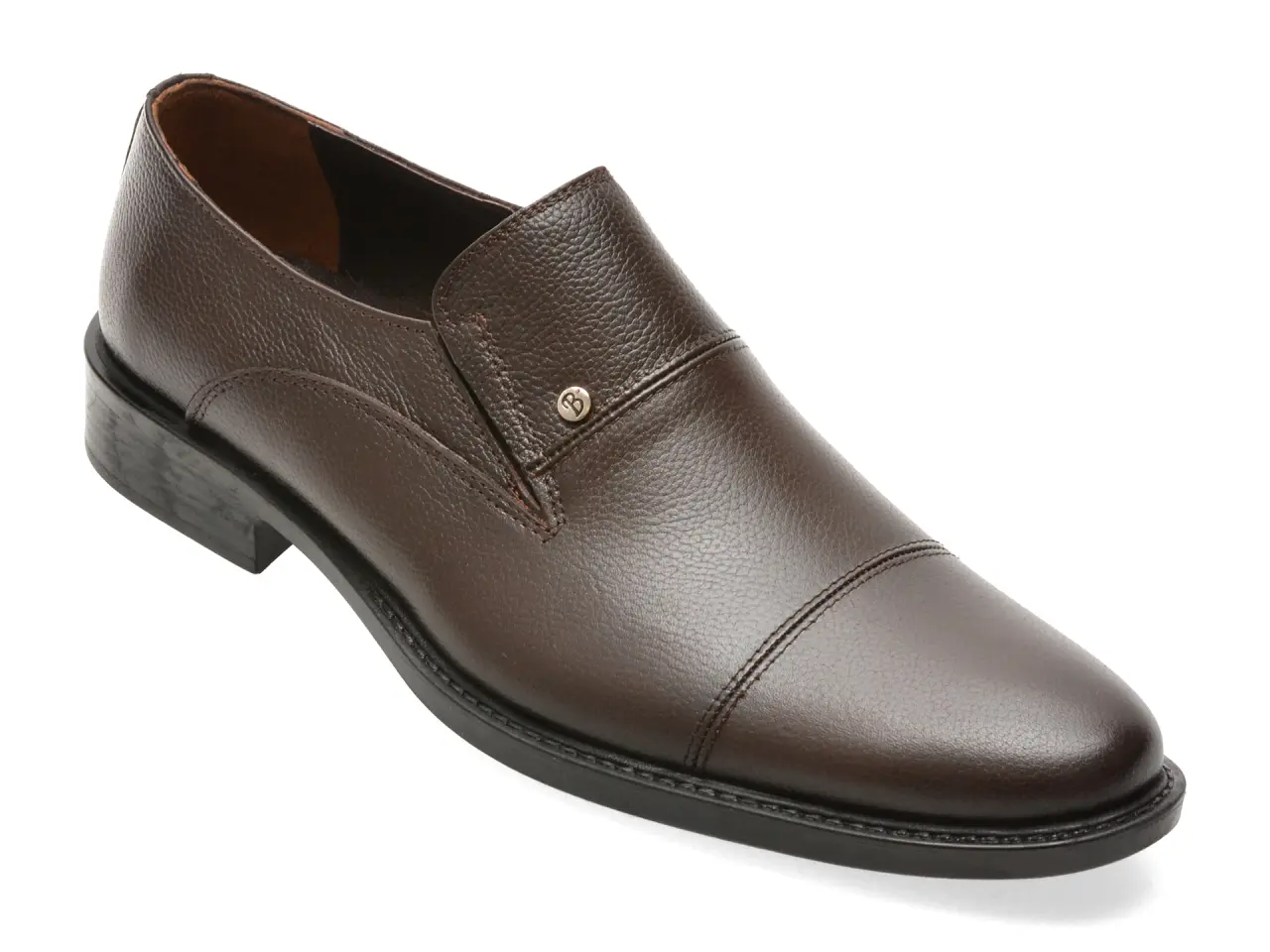 Pantofi eleganti BITE THE BULLET maro, BRL820, din piele naturala